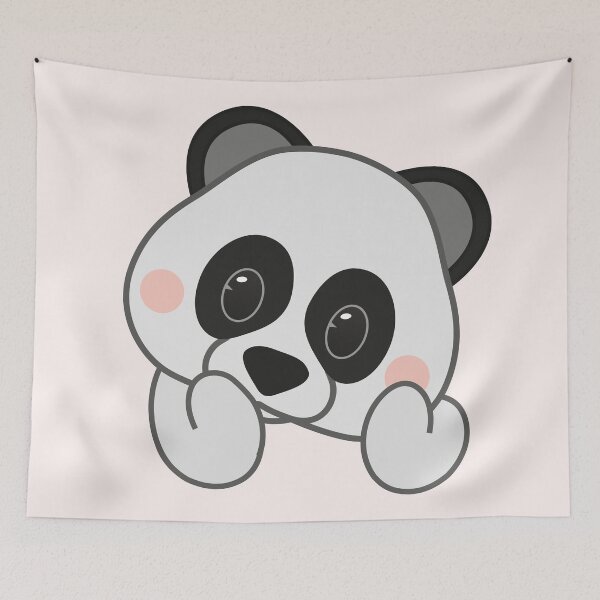 Item preview, panda emoji fan art designed and sold by princessmi-com.