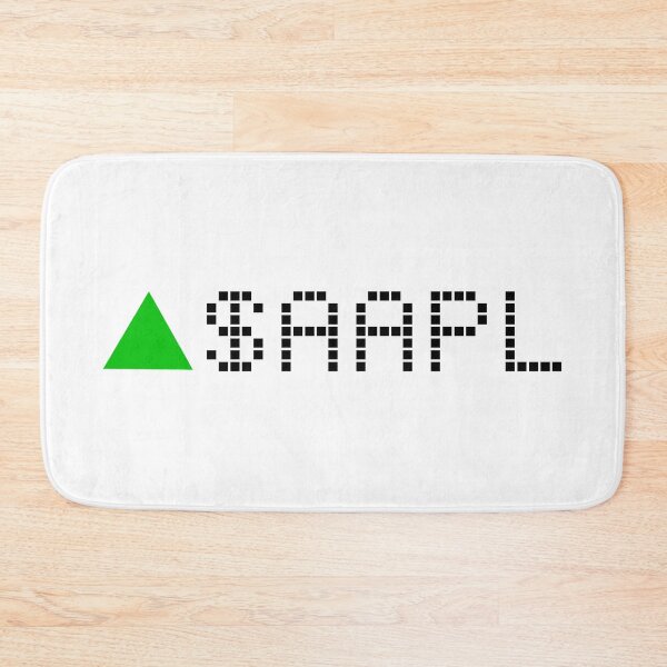 Item preview, Apple Stock Ticker Green designed and sold by frankyou.