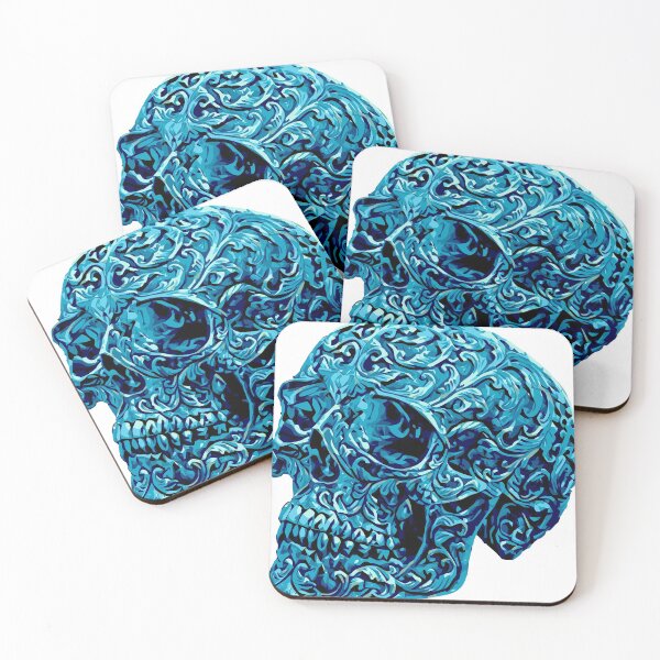 Item preview, Blue Skull designed and sold by Bespired.
