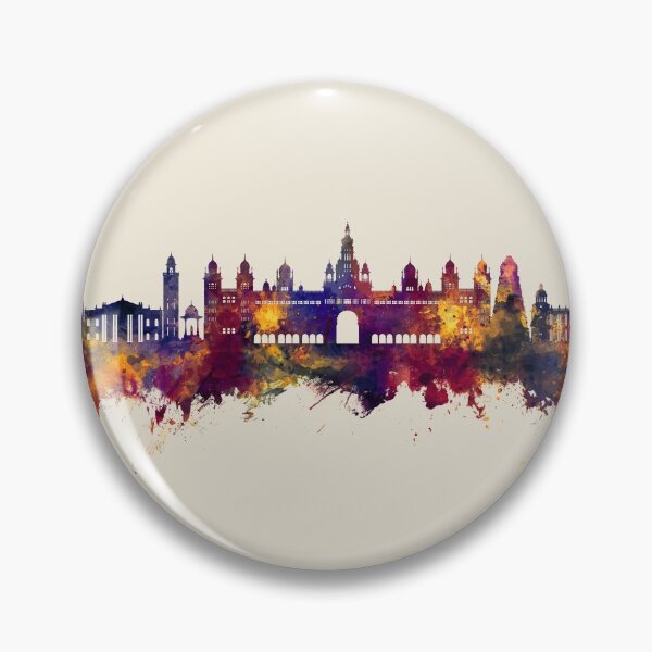 Item preview, Mysuru Skyline India designed and sold by ArtPrints.