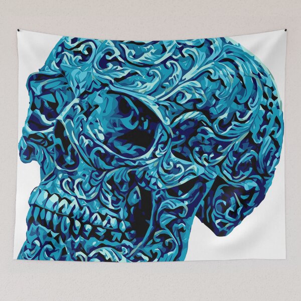 Item preview, Blue Skull designed and sold by Bespired.