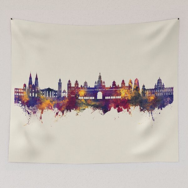 Item preview, Mysuru Skyline India designed and sold by ArtPrints.
