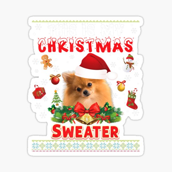 pomeranian ugly sweater