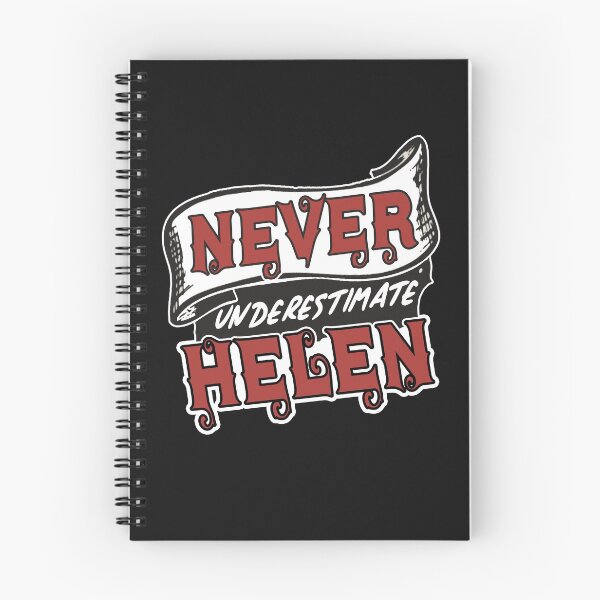 Item preview, Helen Name Never Underestimate Helen Funny Helen designed and sold by TheBlueHeaven.