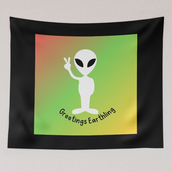Item preview, Greetings Earthling | Alien Friend | Galactic Family | Cosmic Being | Pure Intent | Ascension designed and sold by FrequencyV.