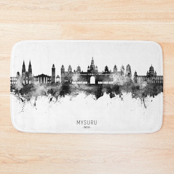 Item preview, Mysuru Skyline India designed and sold by ArtPrints.