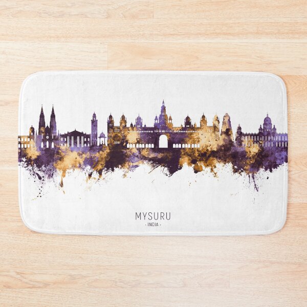 Item preview, Mysuru Skyline India designed and sold by ArtPrints.