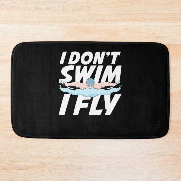 Item preview, I Don't Swim I Fly Butterfly Swimming Swimmer Gift designed and sold by Marcid95.