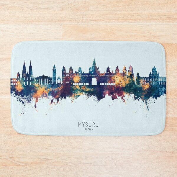 Item preview, Mysuru Skyline India designed and sold by ArtPrints.