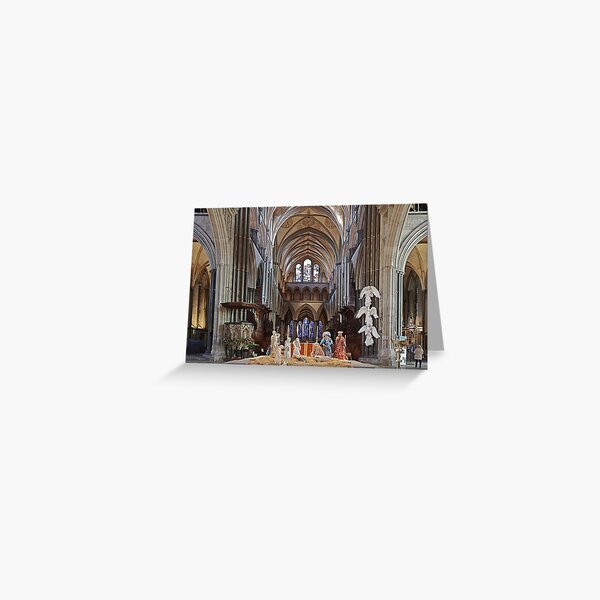 Item preview, Christmas Nativity Salisbury Cathedral designed and sold by Terri Waters Photography & Design.