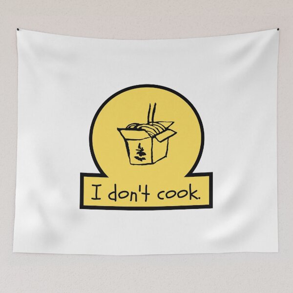 Item preview, I don't cook designed and sold by Banjoseph.