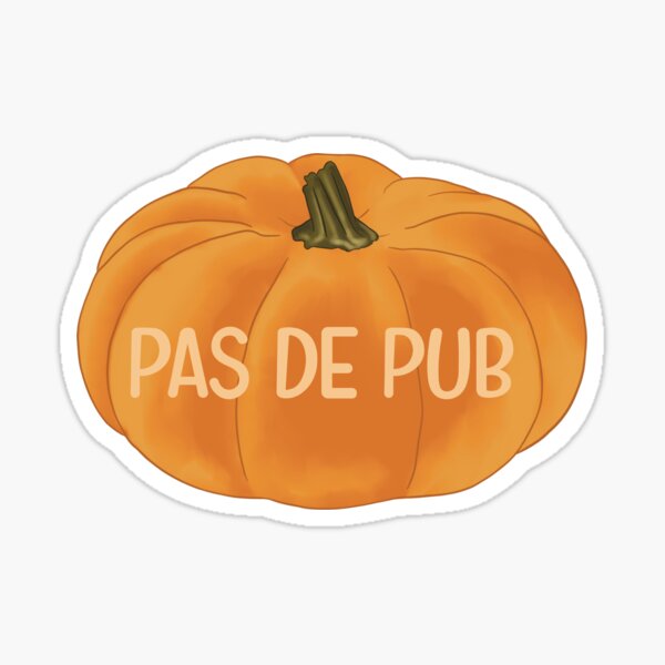 Item preview, No ads pumpkin  designed and sold by Amys-warehouse.