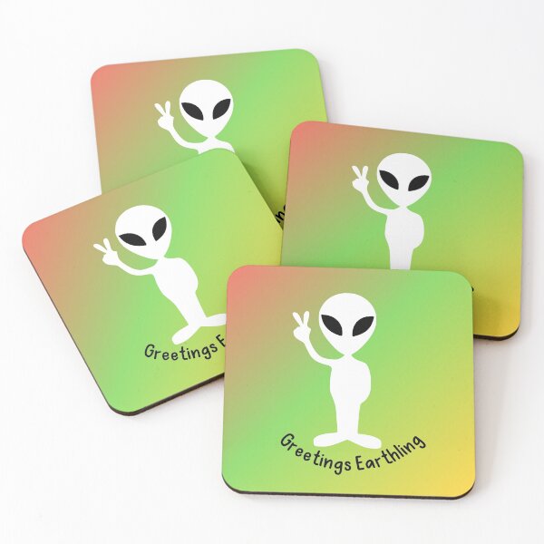 Item preview, Greetings Earthling | Alien Friend | Galactic Family | Cosmic Being | Pure Intent | Ascension designed and sold by FrequencyV.