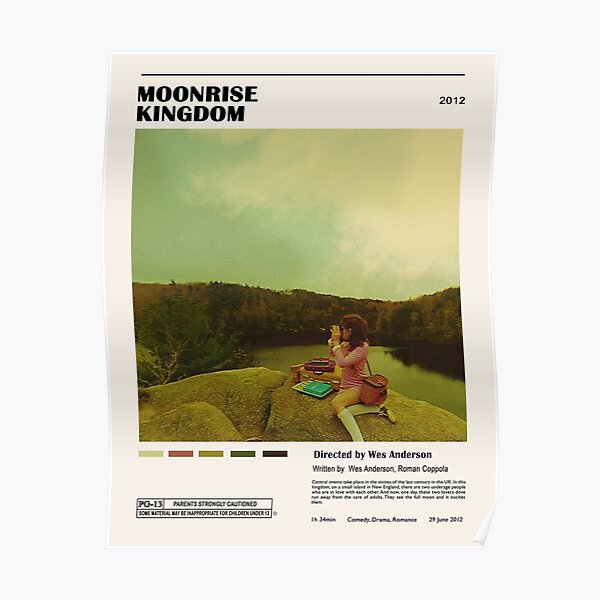 Moonrise Kingdom Póster