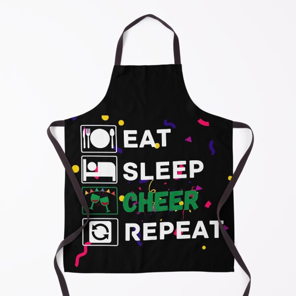 Item preview, eat sleep cheer repeat designed and sold by ronaldsonou.