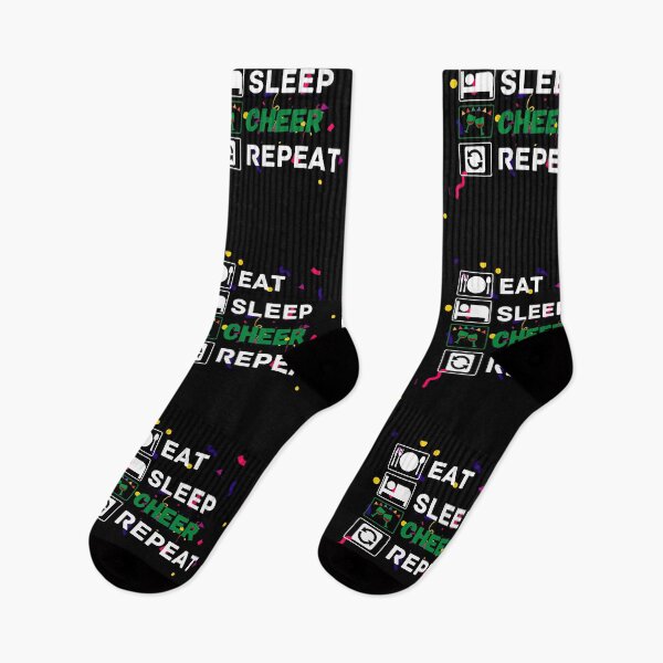 Item preview, eat sleep cheer repeat designed and sold by ronaldsonou.
