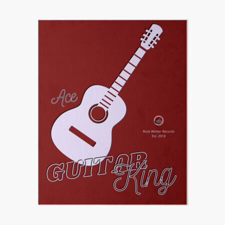Item preview, Ace: Guitar King rwr designed and sold by RWR by EH Merch.