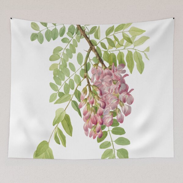 Item preview, Pink Flowers Sway in the Wind designed and sold by JoyforU.