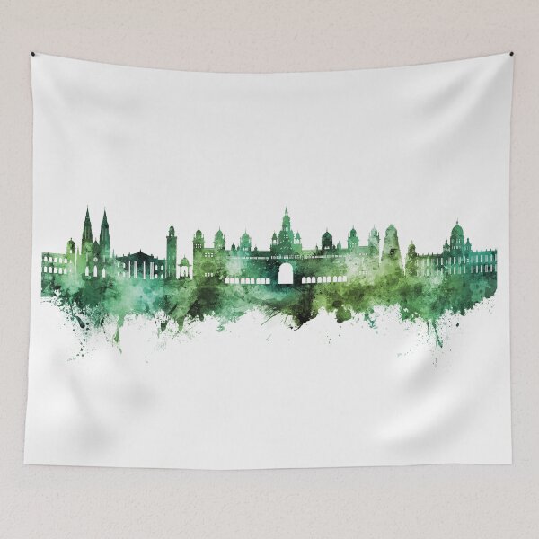 Item preview, Mysuru Skyline India designed and sold by ArtPrints.