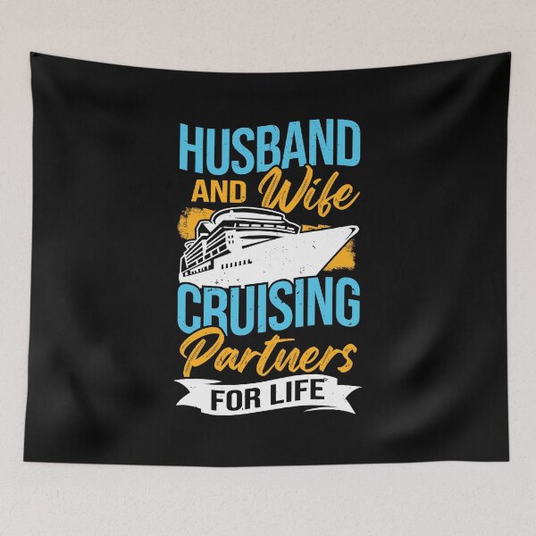 Item preview, Husband And Wife Cruising Partners For Life designed and sold by Marcid95.