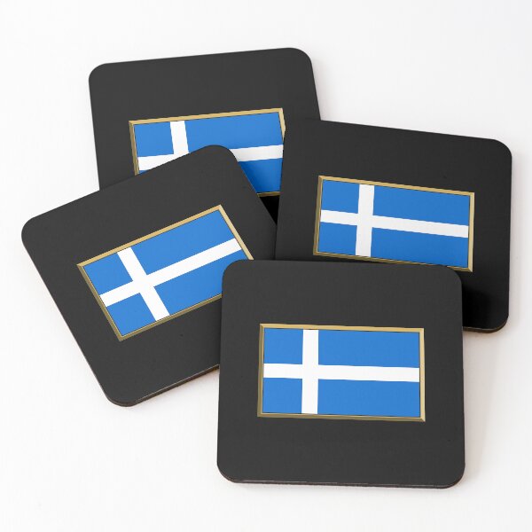 Item preview, Shetland Flag Gifts, Masks, Stickers & Products (GF) designed and sold by mpodger.
