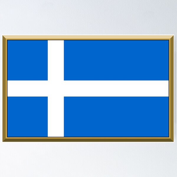 Item preview, Shetland Flag Gifts, Masks, Stickers & Products (GF) designed and sold by mpodger.