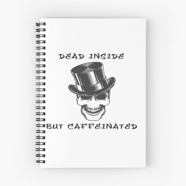 Item preview, dead inside but caffeinated designed and sold by Iden-store.