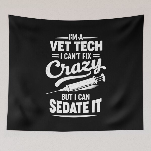 Item preview, Funny Vet Tech Veterinarian Technician Gift designed and sold by Marcid95.