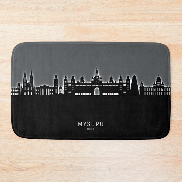 Item preview, Mysuru Skyline India designed and sold by ArtPrints.