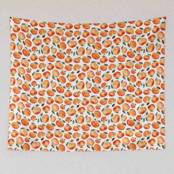 Item preview, Watercolor tangerines designed and sold by Katerina Tova.