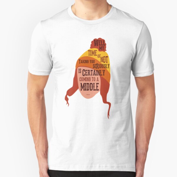 Coming To A Middle Slim Fit T-Shirt