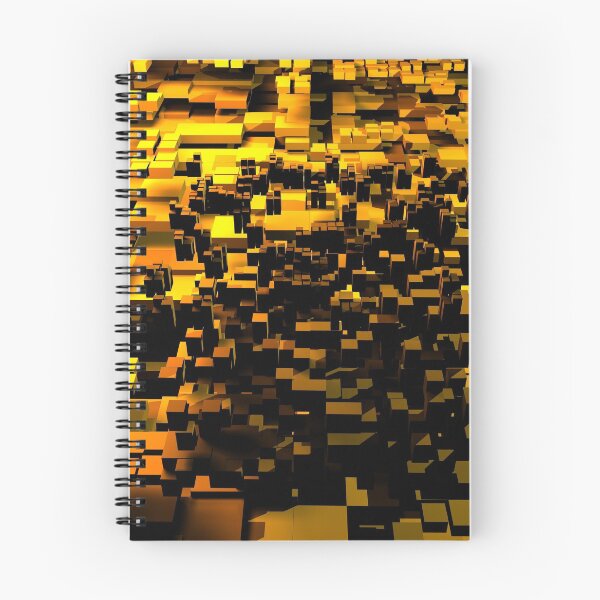 Item preview, yellow and black mixed abstract designed and sold by HabeshaDesign.