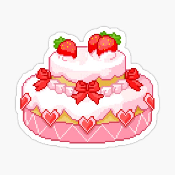 Cake pixel art Stock Vector Images - Alamy