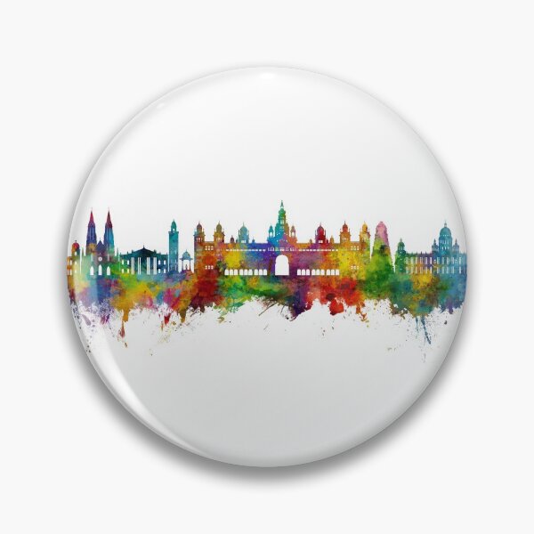 Item preview, Mysuru Skyline India designed and sold by ArtPrints.