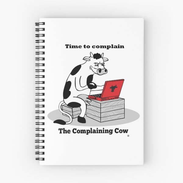 Item preview, The Complaining Cow Time to Complain designed and sold by ComplainingCow.