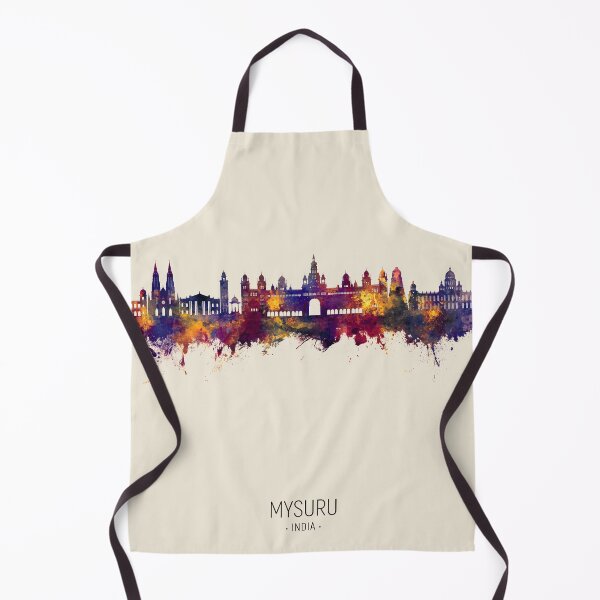 Item preview, Mysuru Skyline India designed and sold by ArtPrints.