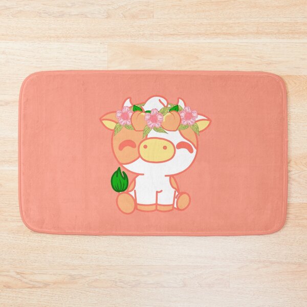 Item preview, Peachy the Cow designed and sold by NerdyCupcake559.