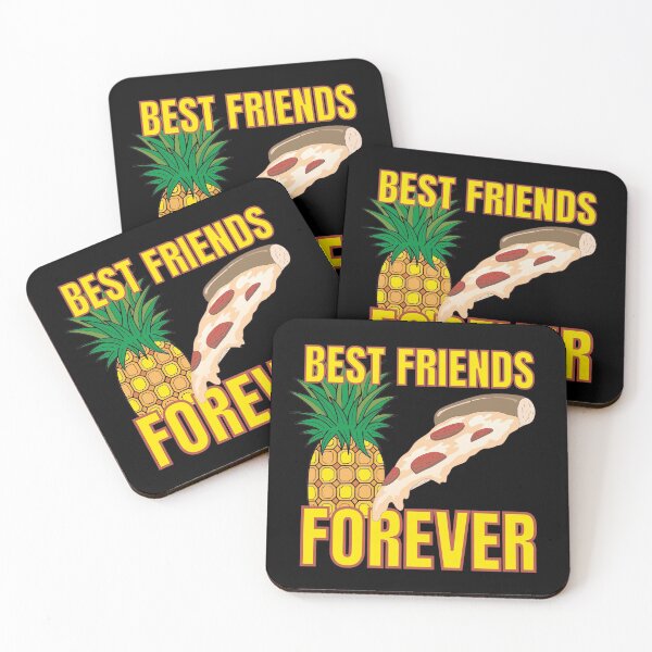 Item preview, Pineapple and Pizza Best Friends Forever designed and sold by RGRamsey.