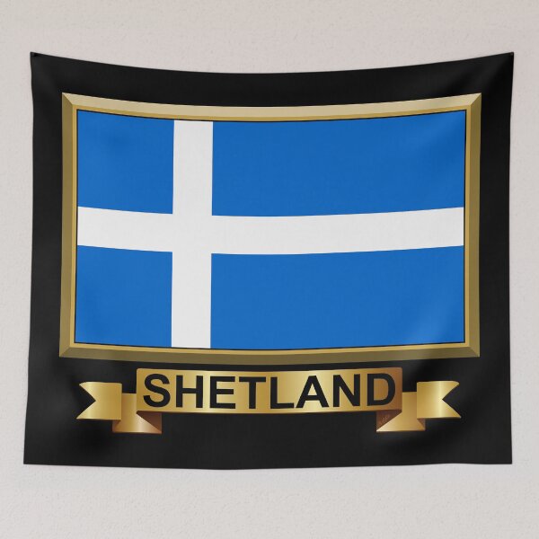 Item preview, Shetland Flag Gifts, Masks, Stickers & Products (N) designed and sold by mpodger.