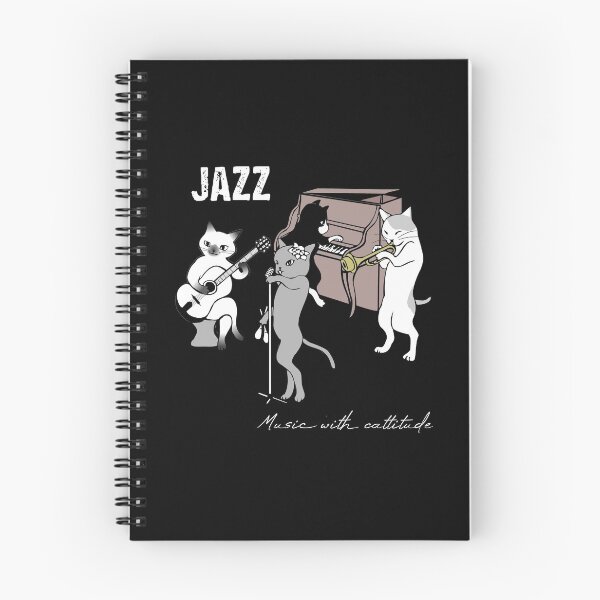 Item preview, JAZZ CATS - MUSIC WITH CATTITUDE designed and sold by Danicus666.