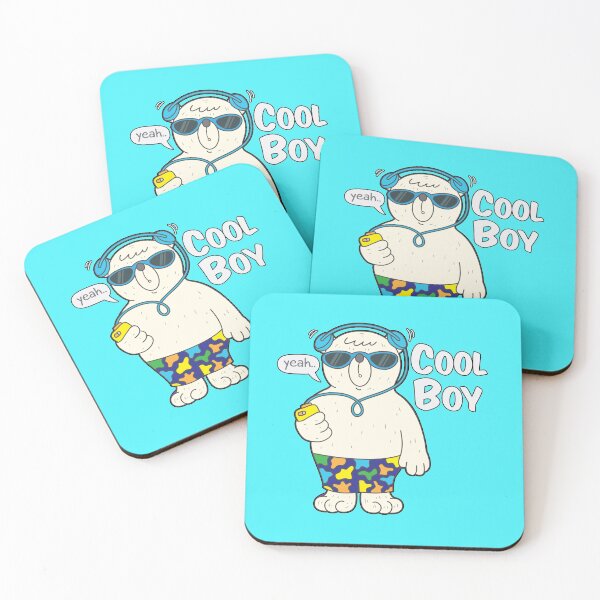 Item preview,  funny bear cool boy ,music bear ,crazy / funny  animal world  designed and sold by Havic  Tees.