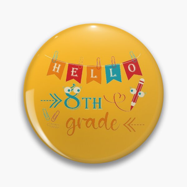 Item preview, Hello eight grade Hello 8th grade designed and sold by CutieBlue.