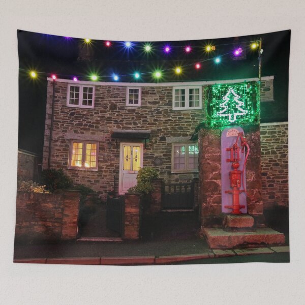 Item preview, Crill Cottage And Pump Mylor Bridge designed and sold by Terri Waters Photography & Design.