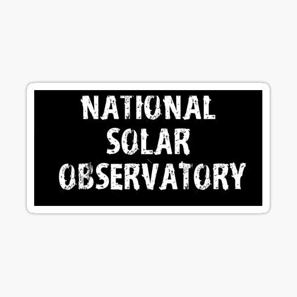 Item preview, national solar observatory designed and sold by sarina G.