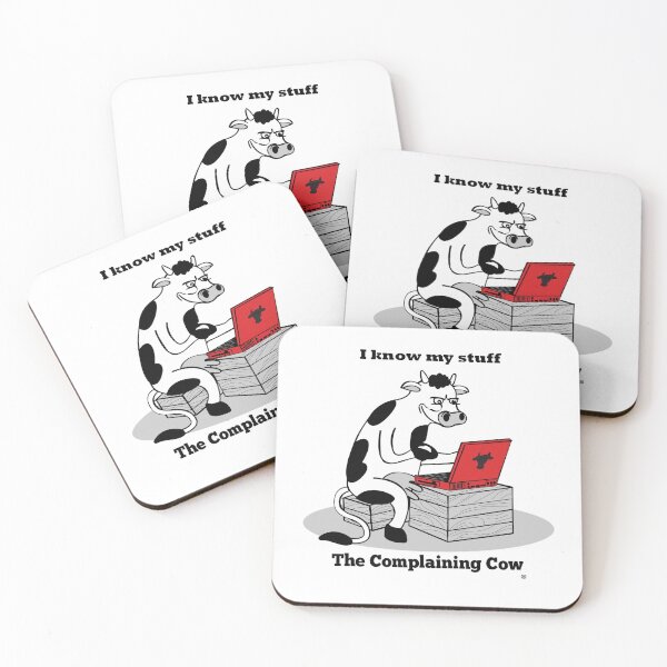 Item preview, I know my stuff The Complaining Cow designed and sold by ComplainingCow.