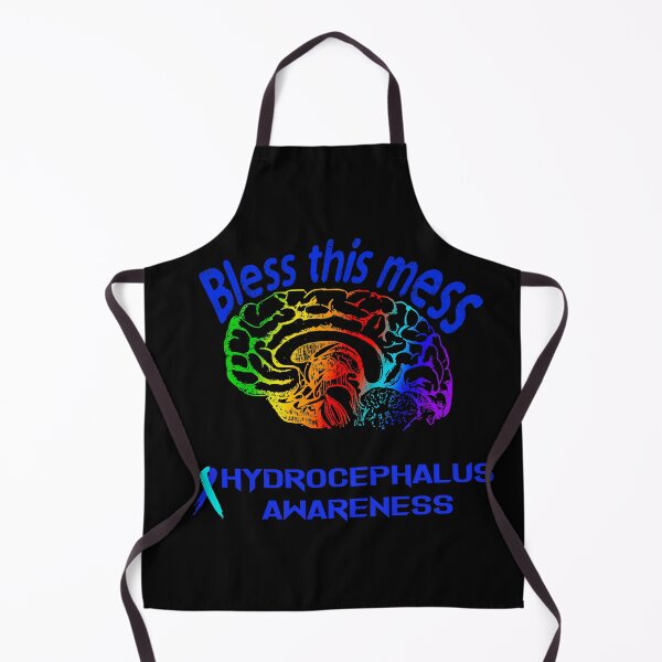 Item preview, New bless this mess Hydrocephalus Awareness designed and sold by Designs Of all kinds.