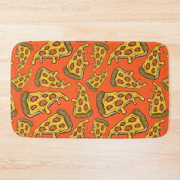 Item preview, Cheesy Pepperoni Pizza Slice Seamless Pattern designed and sold by Pzuggler.