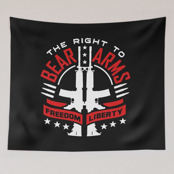Item preview, The Right to Bear Arms Second Amendment Gun Rights 2nd Amendment Patriotic America Usa designed and sold by henrydy.