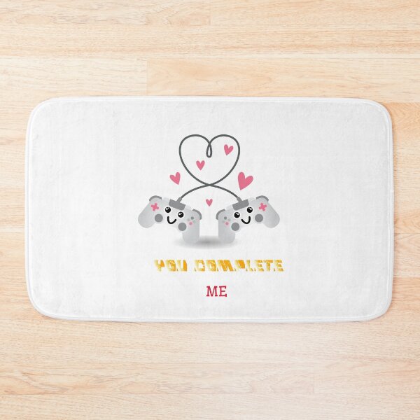 Item preview, You complete me - gamedev, gamer pack, born to be a gamer, gamer girl, console gamer designed and sold by mr&mrsmalik malik.