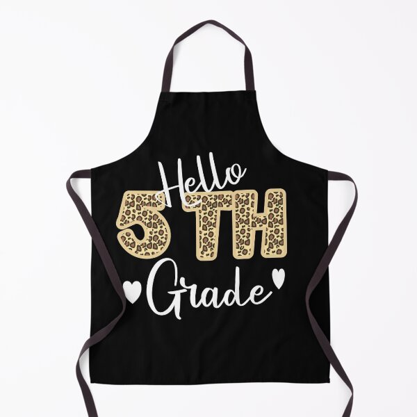 Item preview, Hello fifth grade 5th leopard rainbow funny teacher Hello Third Grade , First Day of School, Back to School, Kid, Teacher T-shirtacher designed and sold by KHELISTORE.